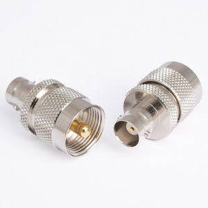 UHF Male BNC Female Adaptor